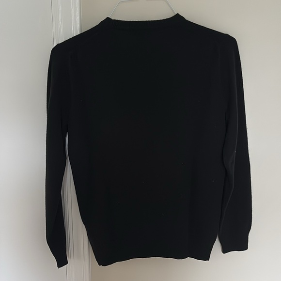 Jcrew black Italian cashmere sweater. XS. - Picture 3 of 3